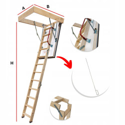 Schody Strychowe NORDIC...