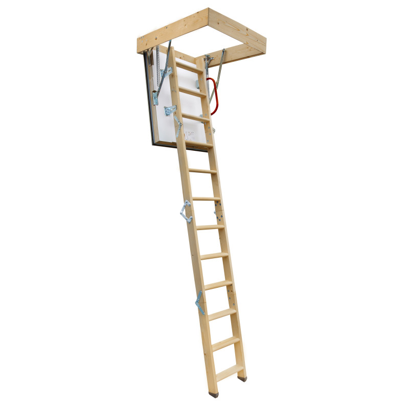 Drewniane Schody Strychowe NORDIC 87mm 90X70 + dodatkowa uszczelka