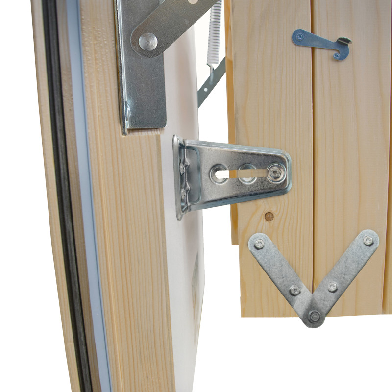 Drewniane Schody Strychowe NORDIC 87mm 90X70 + dodatkowa uszczelka