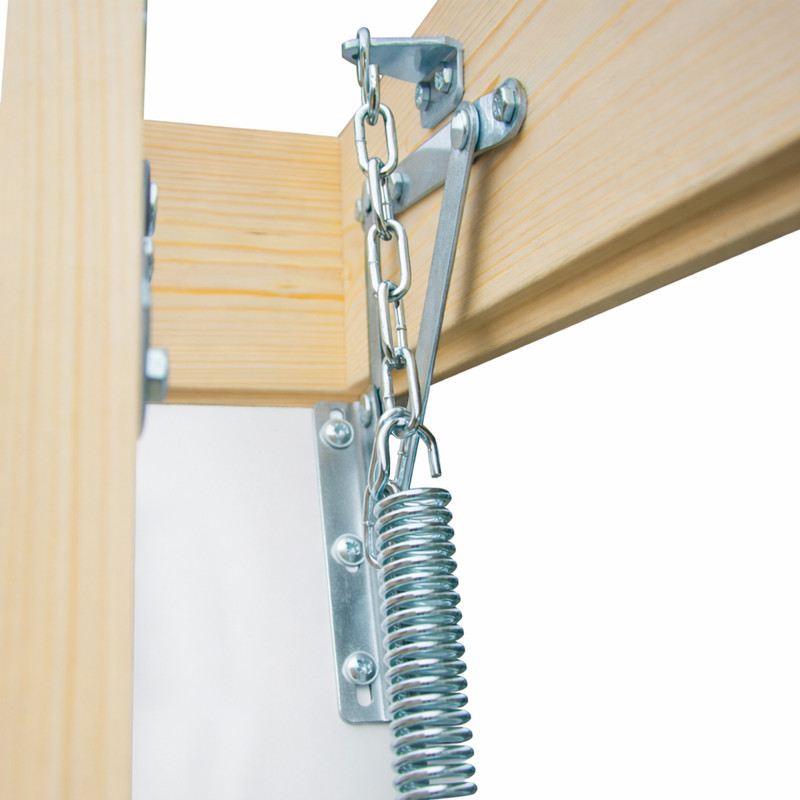 Drewniane schody strychowe GREENLINE 120x90 35mm