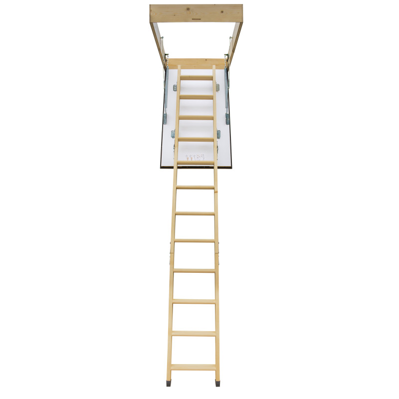 Drewniane schody strychowe GREENLINE 120x90 H-310 35mm