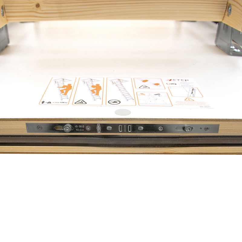 Drewniane schody strychowe GREENLINE 120x90 H-310 35mm