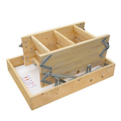 Schody Strychowe 4STEP GREENLINE 90x70 35mm