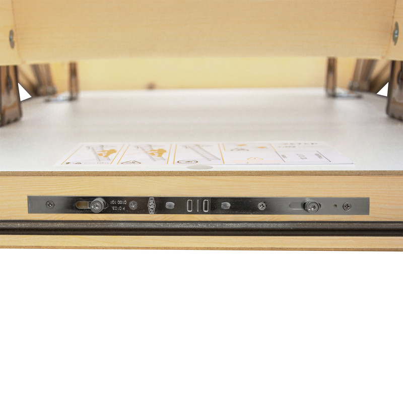 Drewniane schody strychowe EXTRA 100x60 46mm