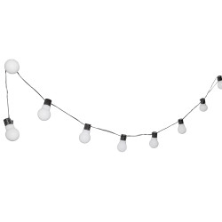 Girlanda Solarna ZORZA 10x Lampki Solarne Ogrodowe Wiszące