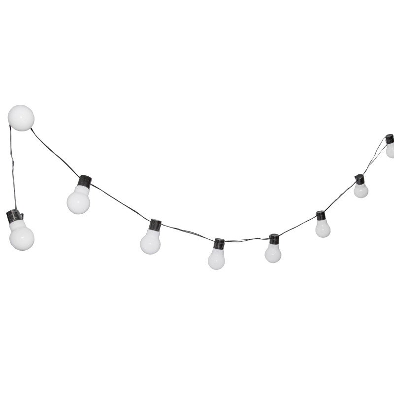 Girlanda Solarna ZORZA 10x Lampki Solarne Ogrodowe Wiszące