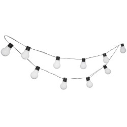 Girlanda Solarna ZORZA 10x Lampki Solarne Ogrodowe Wiszące