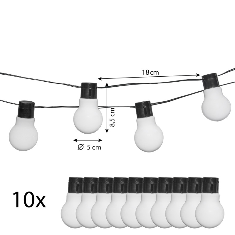 Girlanda Solarna ZORZA 10x...