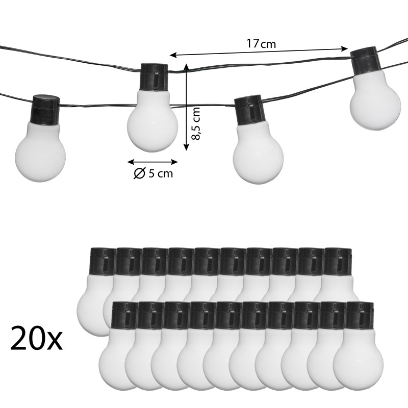 Girlanda Solarna ZORZA 20x...