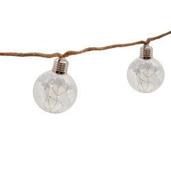 Girlanda Solarna BLUME 8x Lampki Solarne Ogrodowe Wiszące z kwiatkami