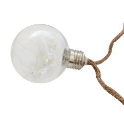 Girlanda Solarna BLUME 8x Lampki Solarne Ogrodowe Wiszące z kwiatkami