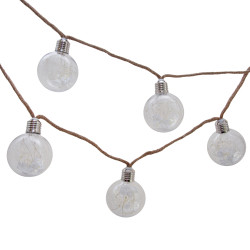 Girlanda Solarna BLUME 8x Lampki Solarne Ogrodowe Wiszące z kwiatkami