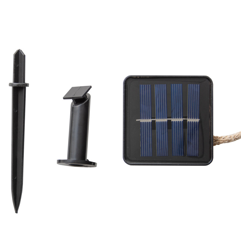 Girlanda Solarna BLUME 8x Lampki Solarne Ogrodowe Wiszące z kwiatkami