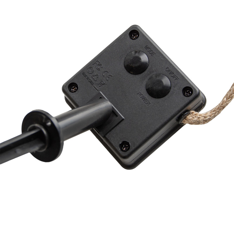 Girlanda Solarna BLUME 8x Lampki Solarne Ogrodowe Wiszące z kwiatkami