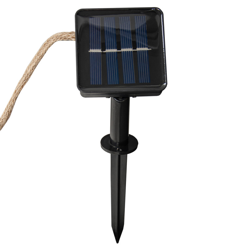 Girlanda Solarna BLUME 8x Lampki Solarne Ogrodowe Wiszące z kwiatkami