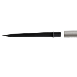 Lampa solarna srebrna punktowa LED 5,5x35,5cm