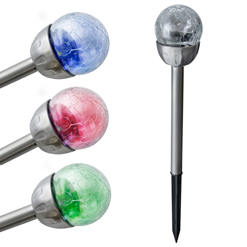 Lampka solarna RYSA srebrna...