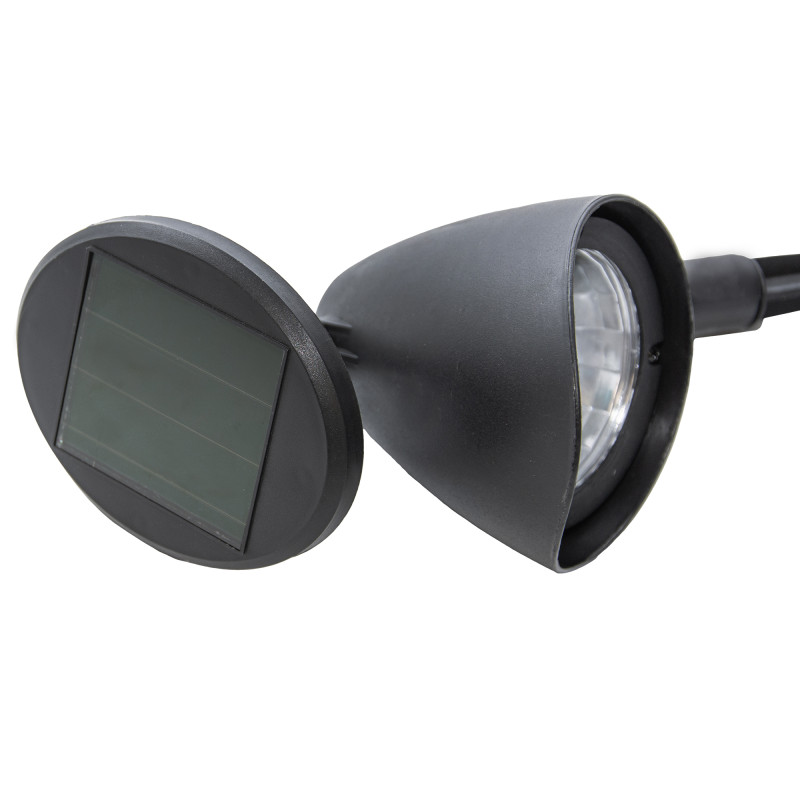 Lampa solarna 30 cm kolorowy reflektor