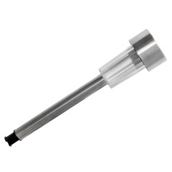 Lampa solarna ISKRA srebrna 4,5x31cm - 12 sztuk