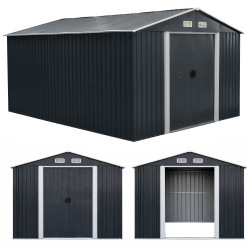 Stalowy domek narzędziowy 367x301x214 narzędziownia 11m2 blaszak