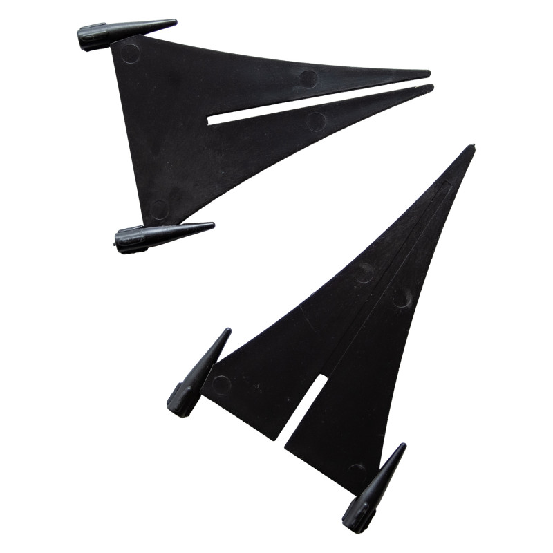 Lampka solarna RYSKA czarna 15x dioda LED ogrodowa wbijana kryształowa kula