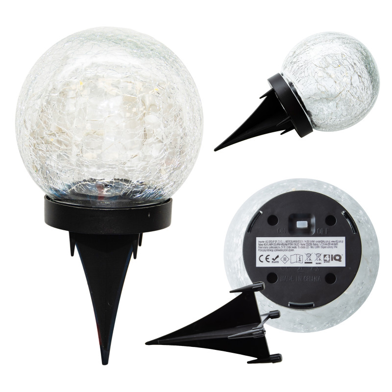 Lampka solarna RYSKA czarna...