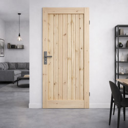 Drzwi sosnowe, sęczne - Loft I - Seria LOFT - Drzwi wewnętrzne drewniane