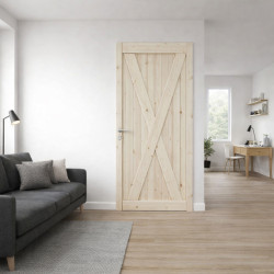 Drzwi sosnowe, sęczne - Loft XI - Seria LOFT - Drzwi wewnętrzne drewniane