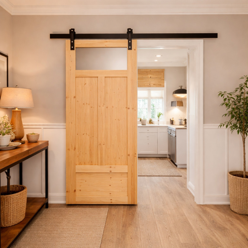 Skrzydło przesuwne - Verona wersja 1S - Seria Classic - Drzwi wewnętrzne drewniane