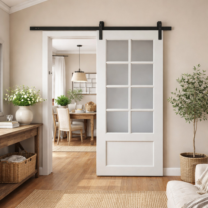 Skrzydło przesuwne - Verona wersja 8S - Seria Classic - Drzwi wewnętrzne drewniane