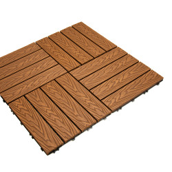 Podest tarasowy panel WPC 30x30x2 cm TEAK