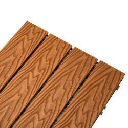 Podest tarasowy panel WPC 30x30x2,2 cm TEAK Zestaw 12szt. 1mkw