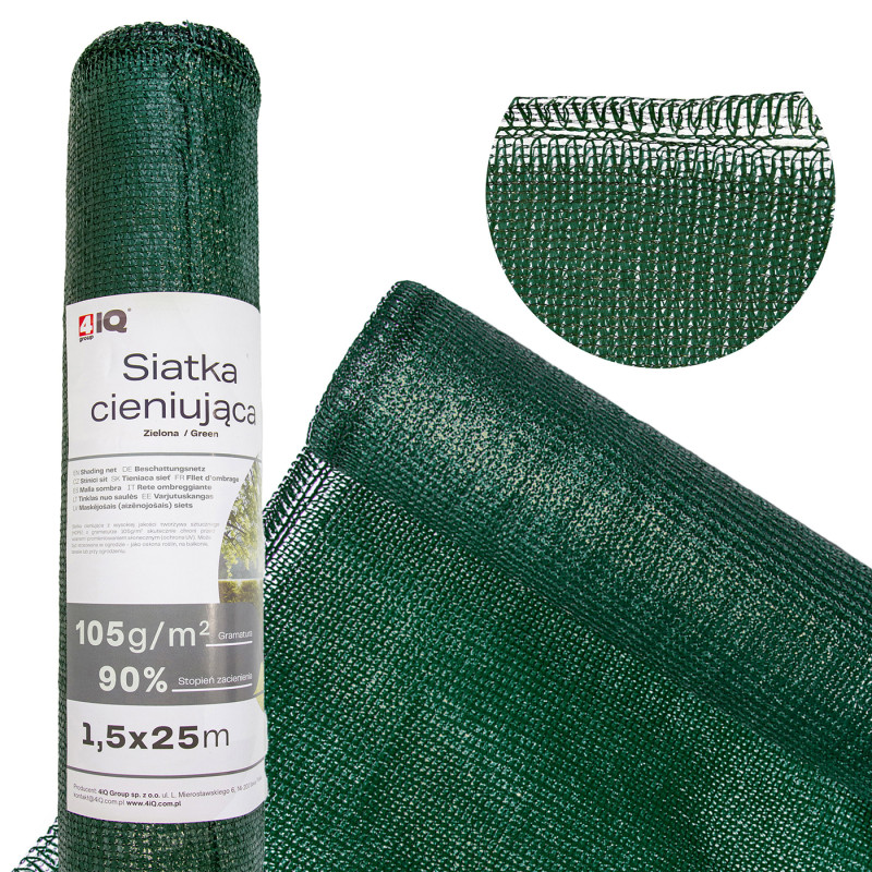 Siatka cieniująca zielona...