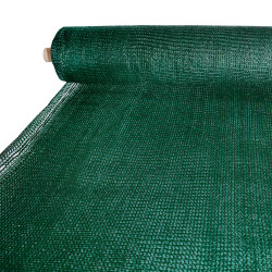 Siatka cieniująca zielona 1,5-25m, 90% zacienienia 105g/m2