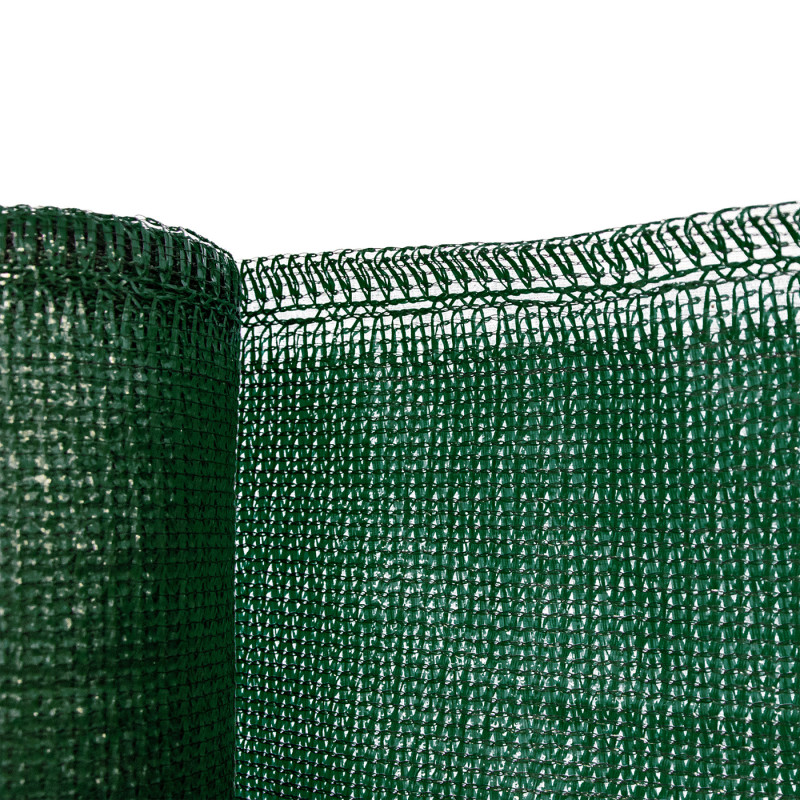 Siatka cieniująca zielona 1,5-25m, 90% zacienienia 105g/m2