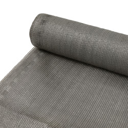 Siatka cieniująca szara H1,5mx25m 90% zacienienia 105g/m2