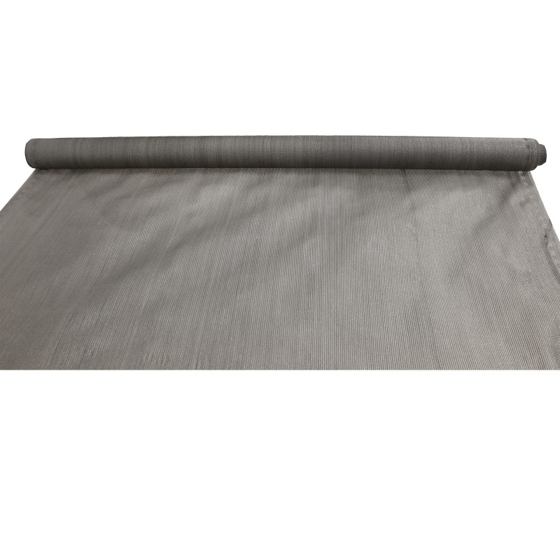 Siatka cieniująca szara H1,5mx25m 90% zacienienia 105g/m2