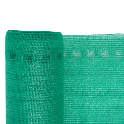 Siatka cieniująca zielona H1,5x25m 90% zacienienia 105g/m2