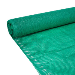 Siatka cieniująca zielona H1,5x25m 90% zacienienia 105g/m2