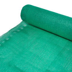 Siatka cieniująca zielona H1,5x25m 90% zacienienia 105g/m2
