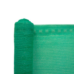 Siatka cieniująca zielona H1,5x25m 59% zacienienia 62g/m2