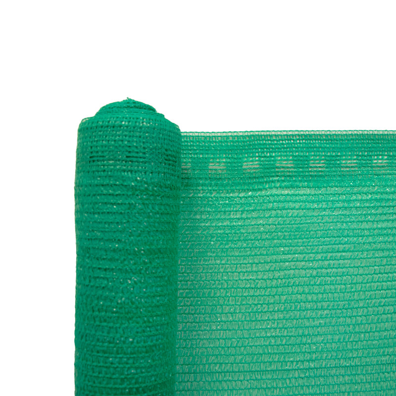 Siatka cieniująca zielona H1,5x25m 59% zacienienia 62g/m2