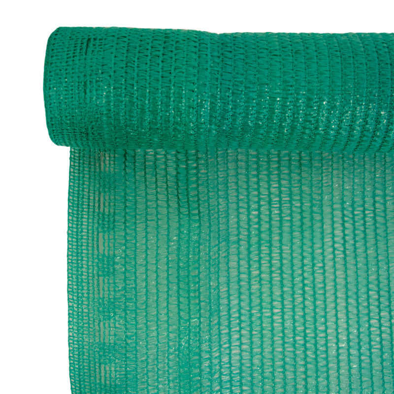 Siatka cieniująca zielona H1,5x25m 59% zacienienia 62g/m2