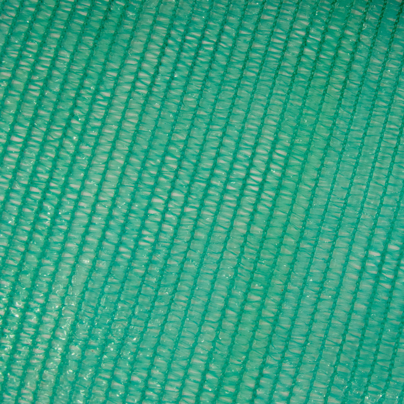 Siatka cieniująca zielona H1,5x25m 59% zacienienia 62g/m2