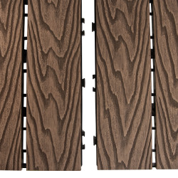 Podest tarasowy panel WPC 30x60x2 cm BRĄZ