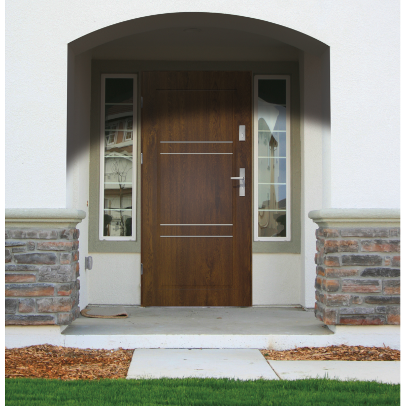 Drzwi zewnętrzne APOLLO V2 - Produkt POLSKI- aranżacja