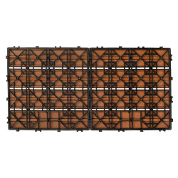 Podest tarasowy panel WPC 30x60x2 cm TEAK