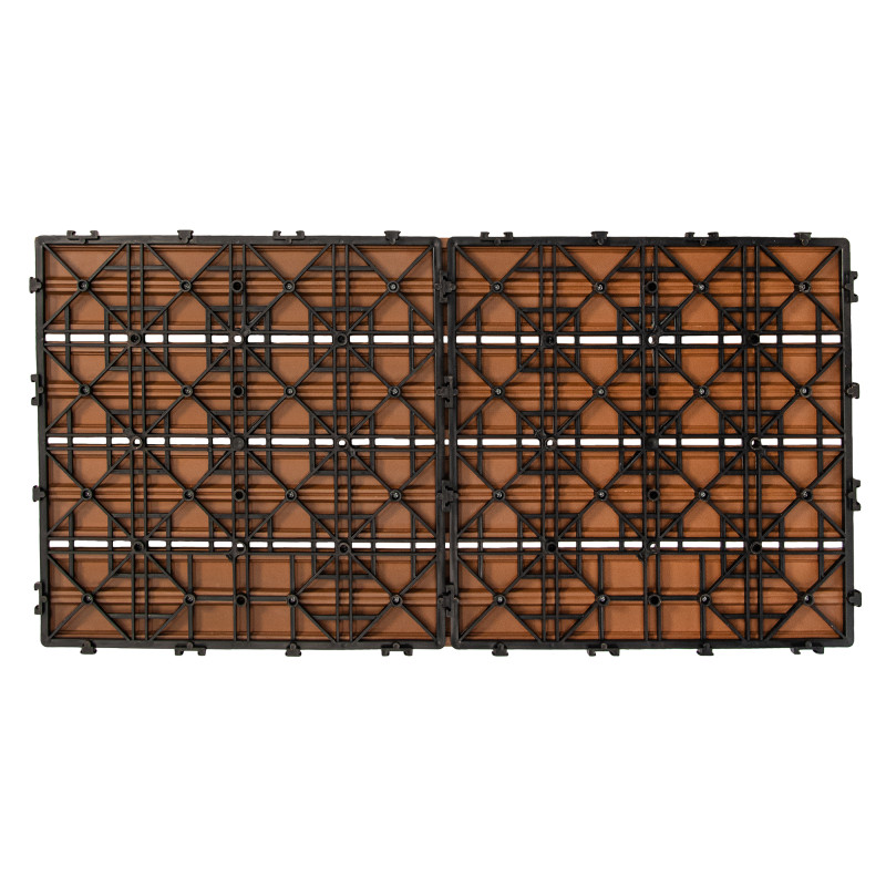 Podest tarasowy panel WPC 30x60x2 cm TEAK