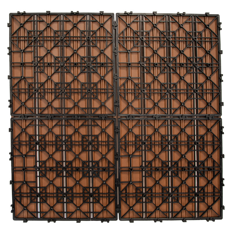 Podest tarasowy panel WPC 30x60x2 cm TEAK