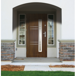 Drzwi zewnętrzne przeszklone APOLLO - Produkt polski- aranżacja